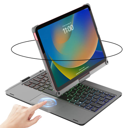 iPad 10th Gen Keyboard Case with Trackpad & 360° Rotation