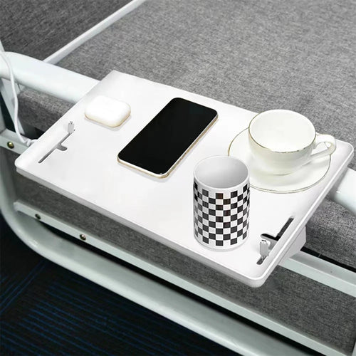 1 Bedside Shelf – Clip-On Storage Tray for Bed, Dorm, or Home