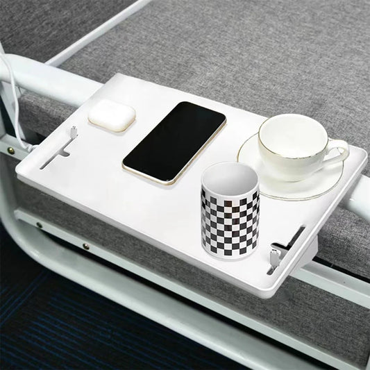 1 Bedside Shelf – Clip-On Storage Tray for Bed, Dorm, or Home