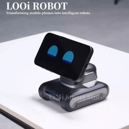 Smart Desktop Robot with AI & Mobile Dock for iPhone/Android