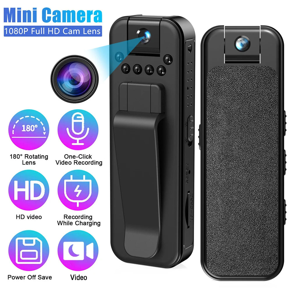 1080P Mini Body Camera with Night Vision