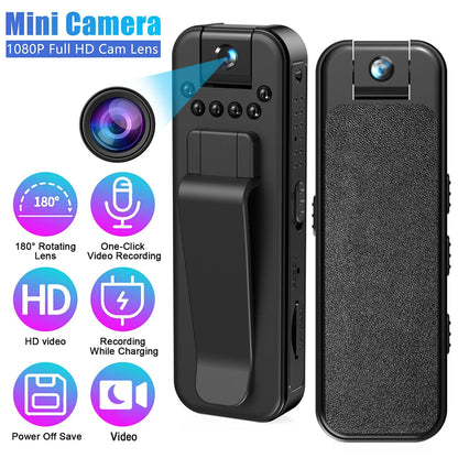 1080P Mini Body Camera with Night Vision