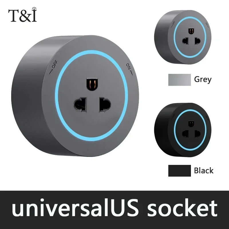 Movable Socket Power Rail – EU/US/UK Plug with USB-C