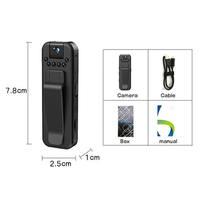 1080P Mini Body Camera with Night Vision