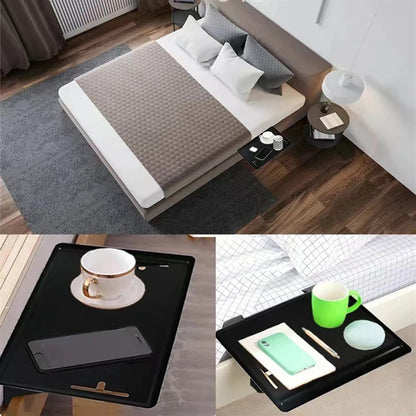 1 Bedside Shelf – Clip-On Storage Tray for Bed, Dorm, or Home
