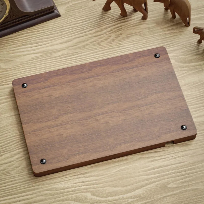 Wooden Desktop Organizer Storage Box